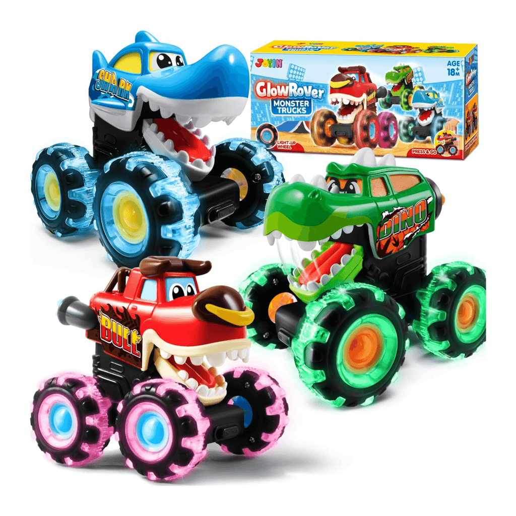 3 Pack Monster Truck Toy